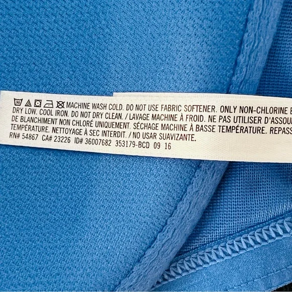 VICTORA’S SECRET X SPORT Blue Black Racerback Underwire Zip Front Sports… - Picture 13 of 14